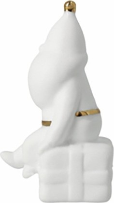 Père Noël en porcelaine - Assis