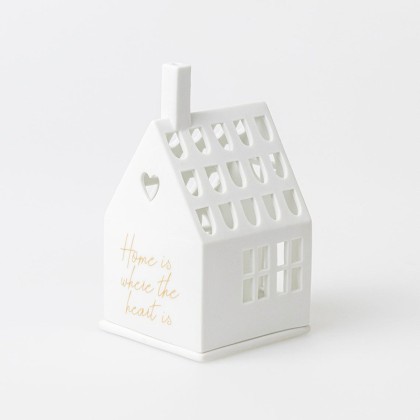 Photophore maison - Home is where the heart is