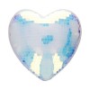 Coeur à facettes iridescent - 25 cm