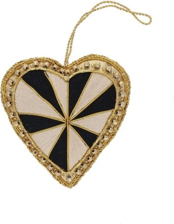 Suspension de Noël - Coeur rayon