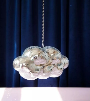 Nuage disco à suspendre - 30cm