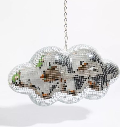 Nuage disco à suspendre - 30cm