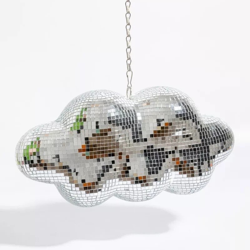 Nuage disco à suspendre - 30cm