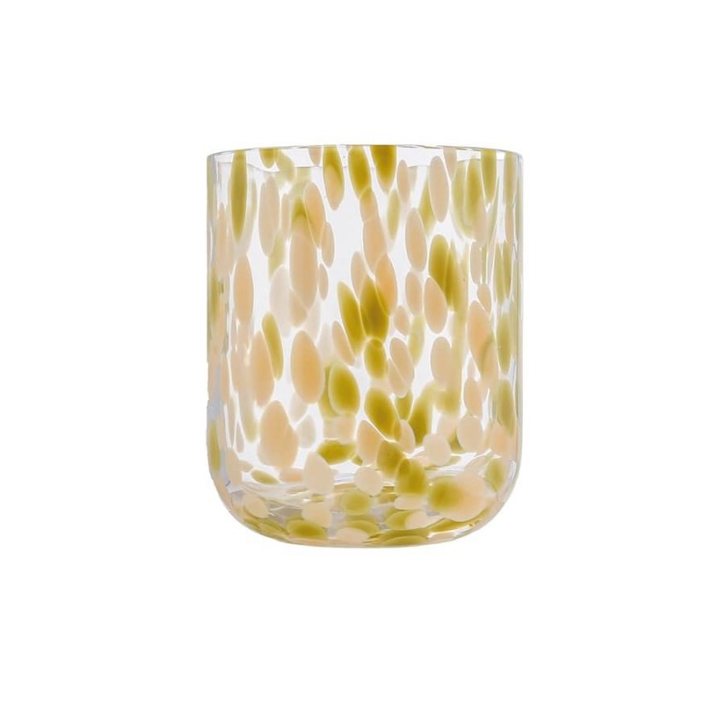 Verre moucheté - Kaki