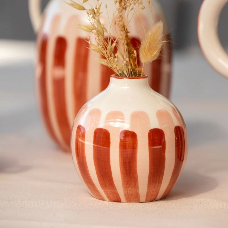 Soliflore Mediterranea - Rayures Terracotta