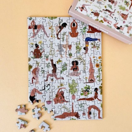 Mini puzzle 99 pièces - Plant Yoga