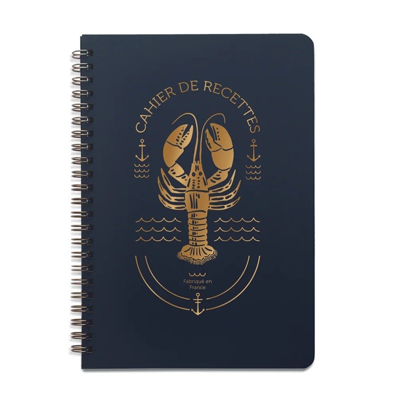 Carnet de recettes - Homard bleu