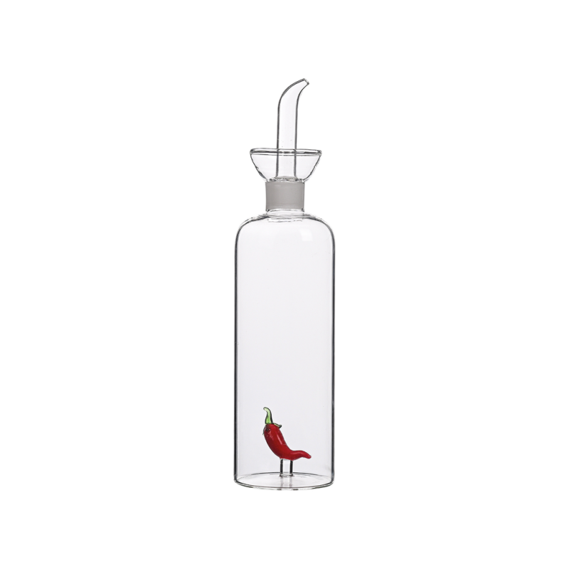 Huilier en borosilicate - Piment