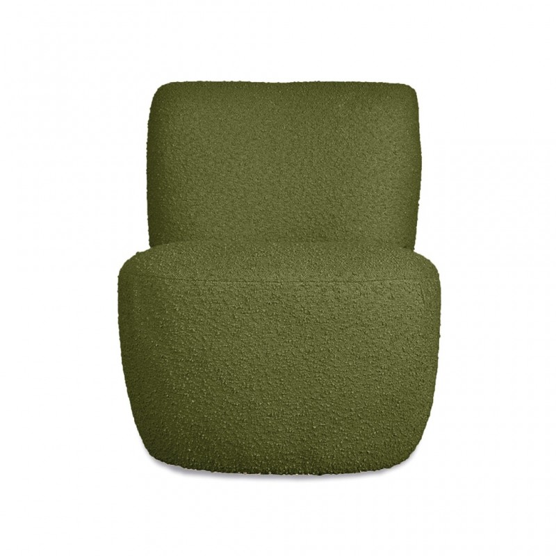 Fauteuil bouclette - Kaki