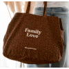 Cabas XXL Léopard marron FAMILY LOVE