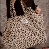 Cabas XXL - Léopard coeur