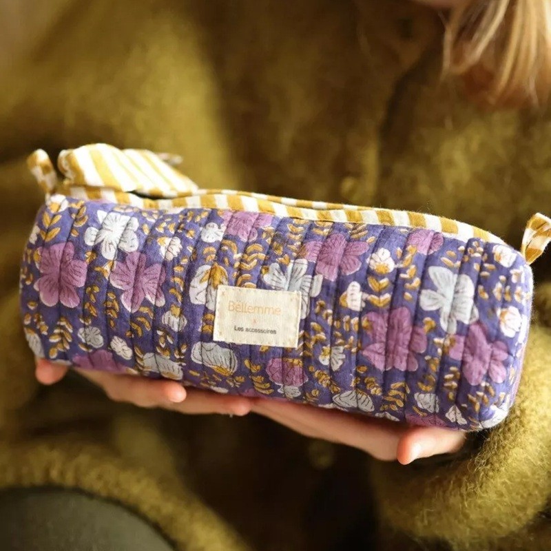 Trousse à crayons -  Ellis cassis