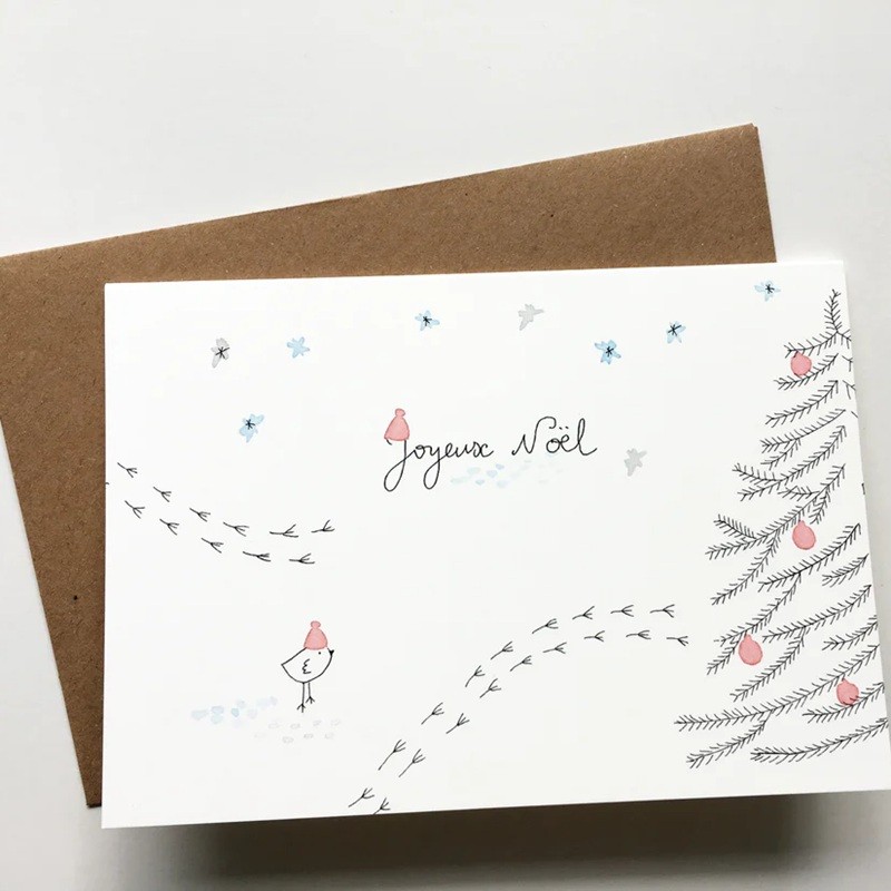 Carte double - Joyeux Noël