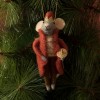 Décoration de Noël - Souris artiste