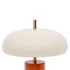 Lampe à poser - Orange et écru