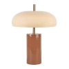Lampe à poser - Terracotta et beige