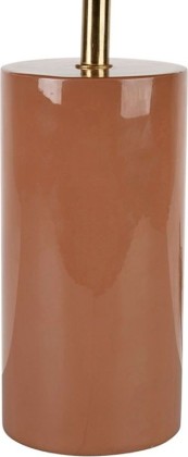 Lampe à poser - Terracotta et beige