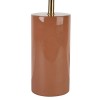 Lampe à poser - Terracotta et beige