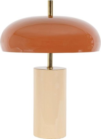 Lampe à poser - Beige et terracotta