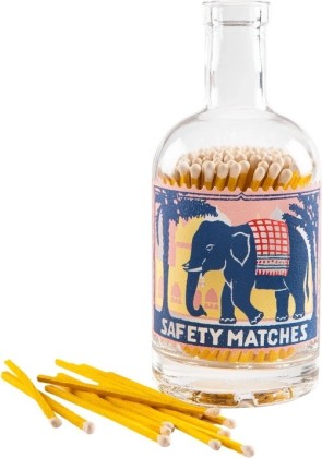 Bouteille d'allumettes - Elephant - Archivist