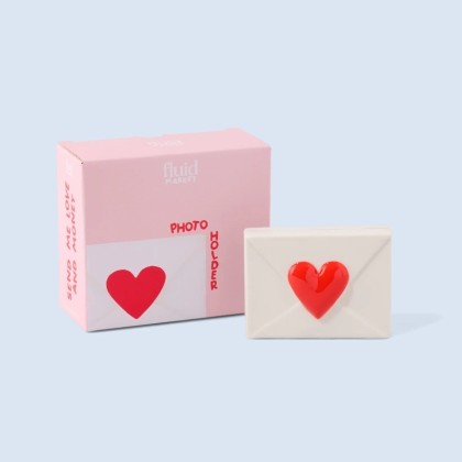 Porte-photo - Coeur - Fluid Market