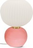 Lampe boule décorative en verre-Coloris rose