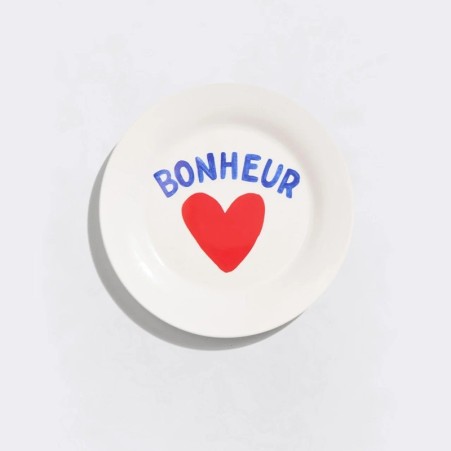 Assiette - Bonheur