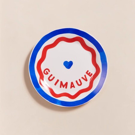 Assiette - Guimauve - Emoi Emoi