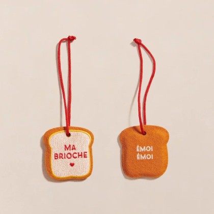 Porte-clés Ma brioche - Emoi emoi