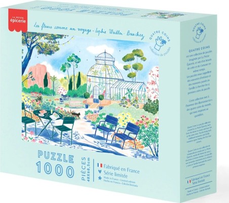 Puzzle 1000 pièces - Les fleurs comme un voyage
