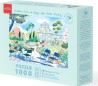 Puzzle 1000 pièces - Les fleurs comme un voyage