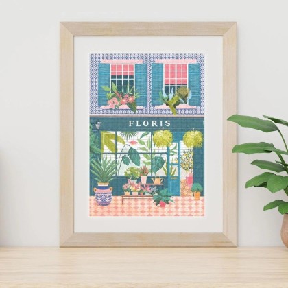 Puzzle 1000 pièces-Floris-La Petite épicerie