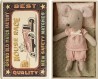 Souris petite soeur - Pyjama à carreaux - Maileg