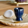 Coquetier céramique - Bleu - Latina - Bloomingville