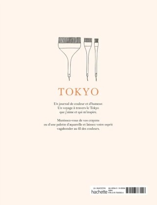 Carnet de coloriage-Tokyo-Zoe de las cases