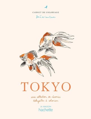 Carnet de coloriage - Tokyo