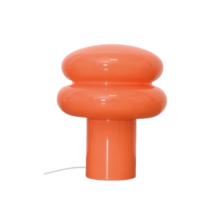 Lampe en verre Pauline - Orange