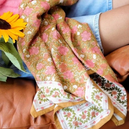 Foulard Ellis - Goyave - Bellemme