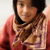 Foulard Antoinette prune - Bellemme