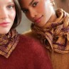 Foulard Antoinette prune - Bellemme