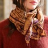Foulard Antoinette prune - Bellemme