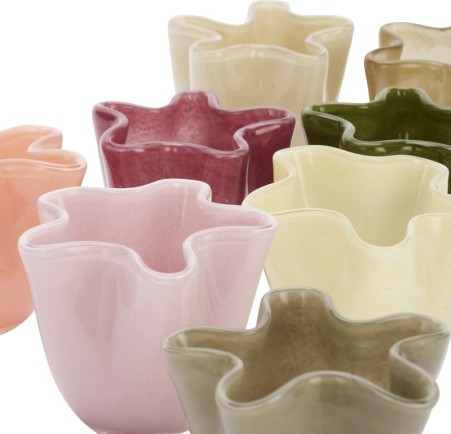 Vase en verre - Rose - Madam Stoltz