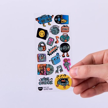 Stickers Iconic Musique - Autocollants  rock’n’roll