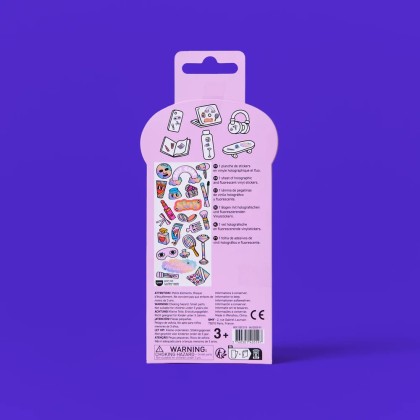 Stickers Make Up - Autocollants glamour