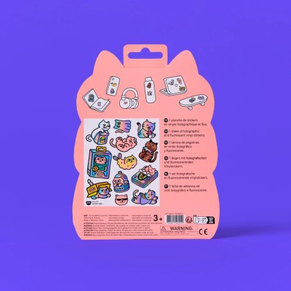 Stickers Kitty - Autocollants de chats kawaii