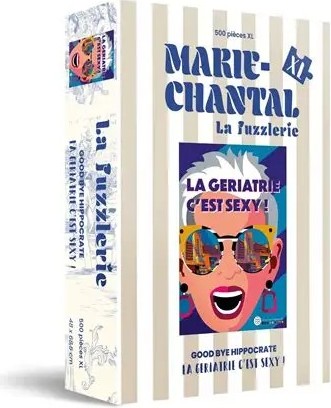 Puzzle 500 pièces XL  -  La Gériatrie - Marie-Chantal