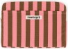 Housse d'ordinateur Octave - Rayure funky pink/ olive - Rose in april