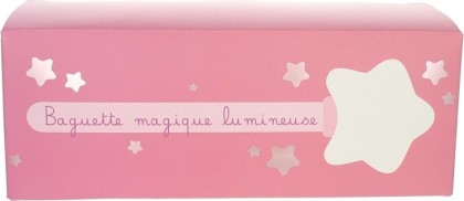 Lampe de poche enfant en silicone en forme de baguette magique