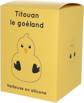 Veilleuse en silicone en forme de goéland