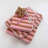 Housse Ipad Anouk - Strawberry / Caramel - Rose in april